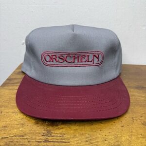 Vintage Orscheln SnapBack Trucker Hat Made In USA